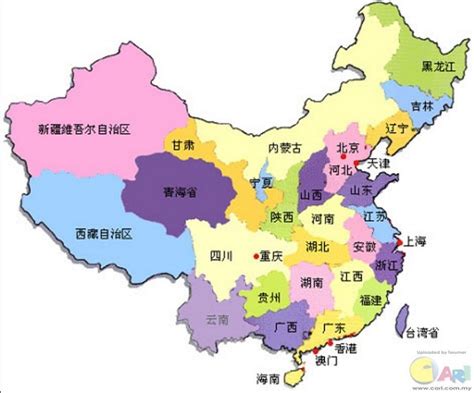 大陸 省份 簡稱|中華人民共和國省會列表